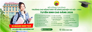 HIEC tuyển sinh Cao đẳng: 19 ngành học hot mở lối tương lai nghề nghiệp