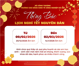 Lịch nghỉ Tết Nguyên đán 2026