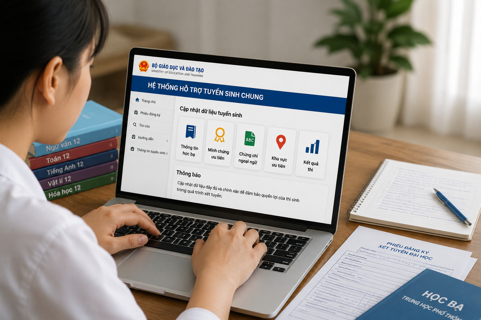 Bộ GD-ĐT yêu cầu rà soát, cập nhật dữ liệu của thí sinh trước trước 17h ngày 24-7